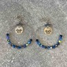 Boucles d'oreilles en cristal de Swarovsi 