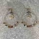 Boucles d'oreilles en cristal de Swarovsi 