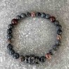 Bracelet en Jaspe, larvikite et Hématite